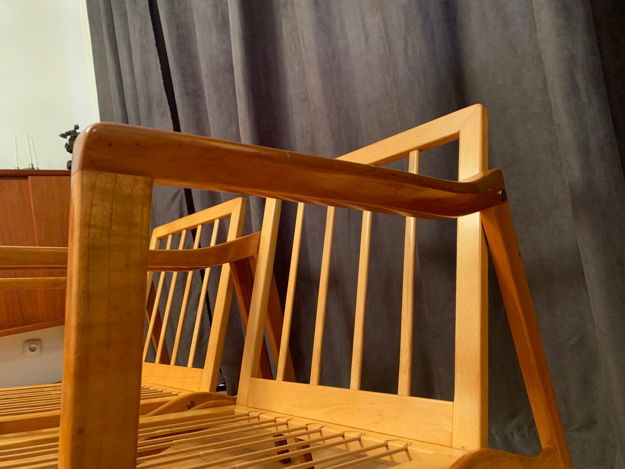 A pair of Wilhelm Knoll, Knoll Antimott armchairs, 1960s.