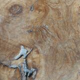 Old vintage solid wood lamp base