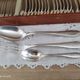 37-piece cutlery set in silver-plated metal in its original box