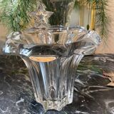 Vase en cristal "fleur" ancien