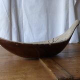 Vintage fruit bowl, butterfly decoration.