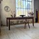 Table de ferme XL 220 cm pin 1950
