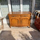 Antique sideboard in light solid wood