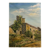 Village painting