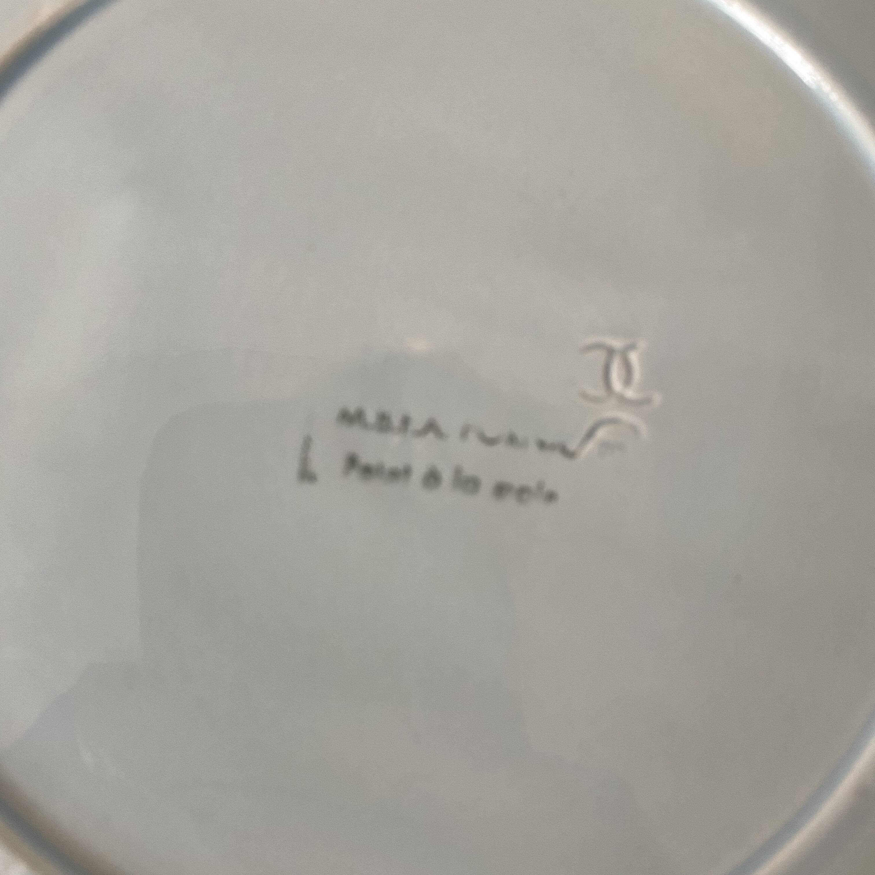 MBFA Pornic designer plates from the 60s