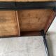Large farmhouse table 180 cm feet turned - early twentieth