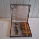 Box of 12 dessert forks in very good condition.