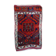 Old Turkish carpet Yastik handmade 61cm x 110cm 1890s