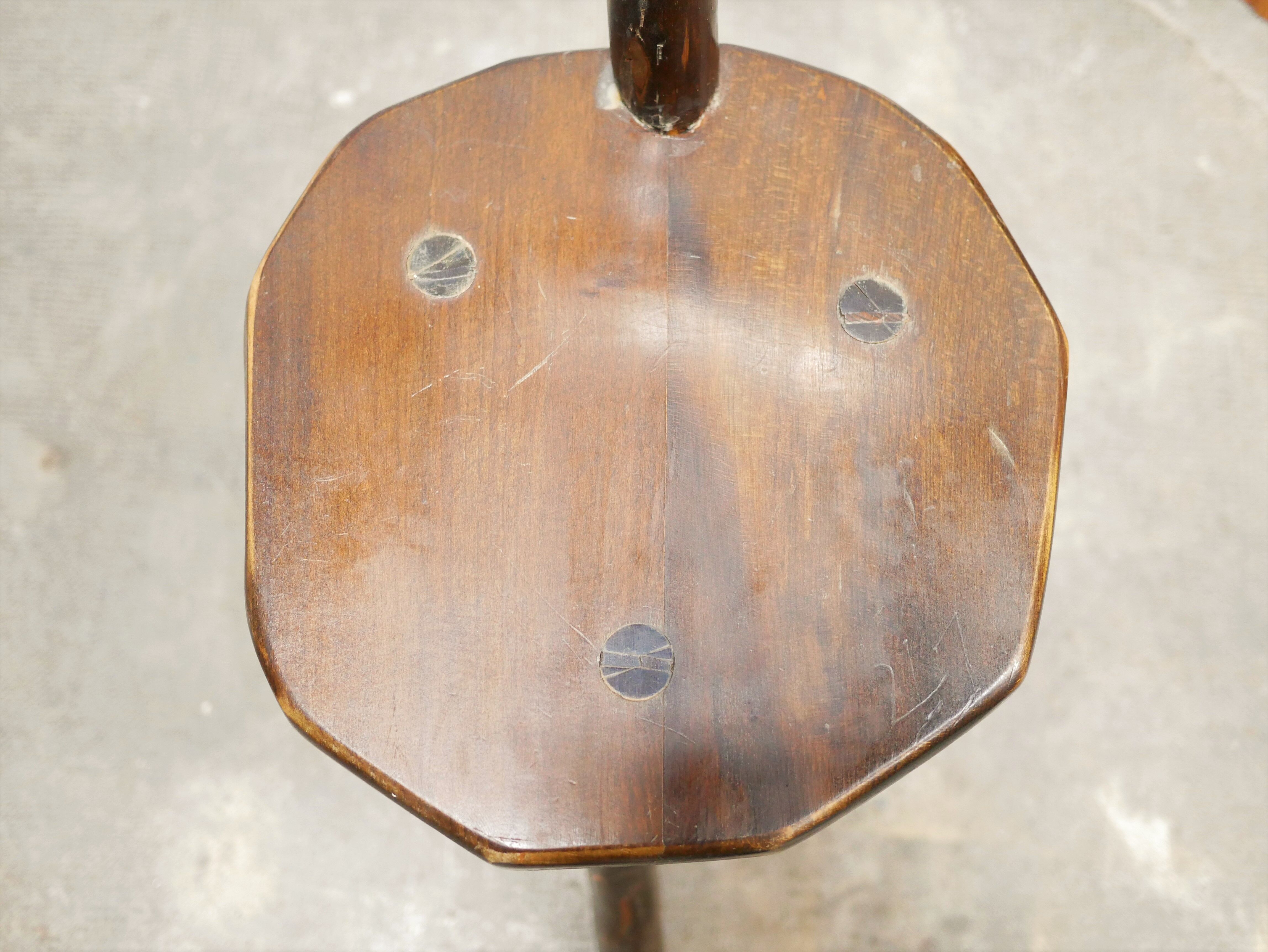 Vintage brutalist chair