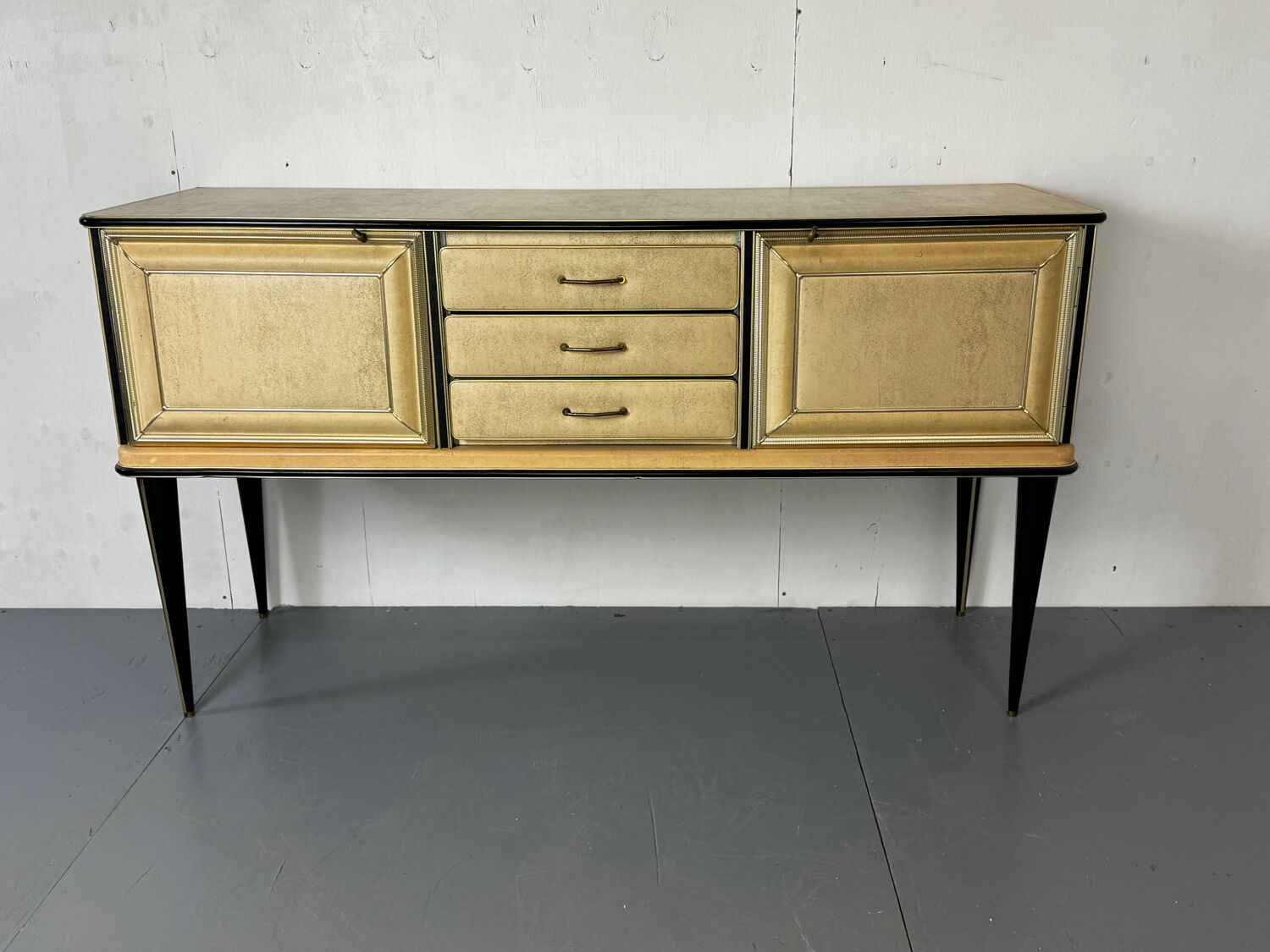 Italian Hollywood Regency Mid-Century Sideboard by Umberto Mascagni, 1