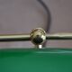 Lampe de banquier socle en marbre vert