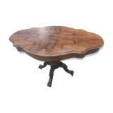 Walnut violin table