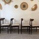 6 vintage Scandinavian teak chairs by Dyrlund