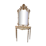 Mirror and console set