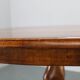 1930s Bentwood Table with Walnut Top Finish, Czechoslovakia