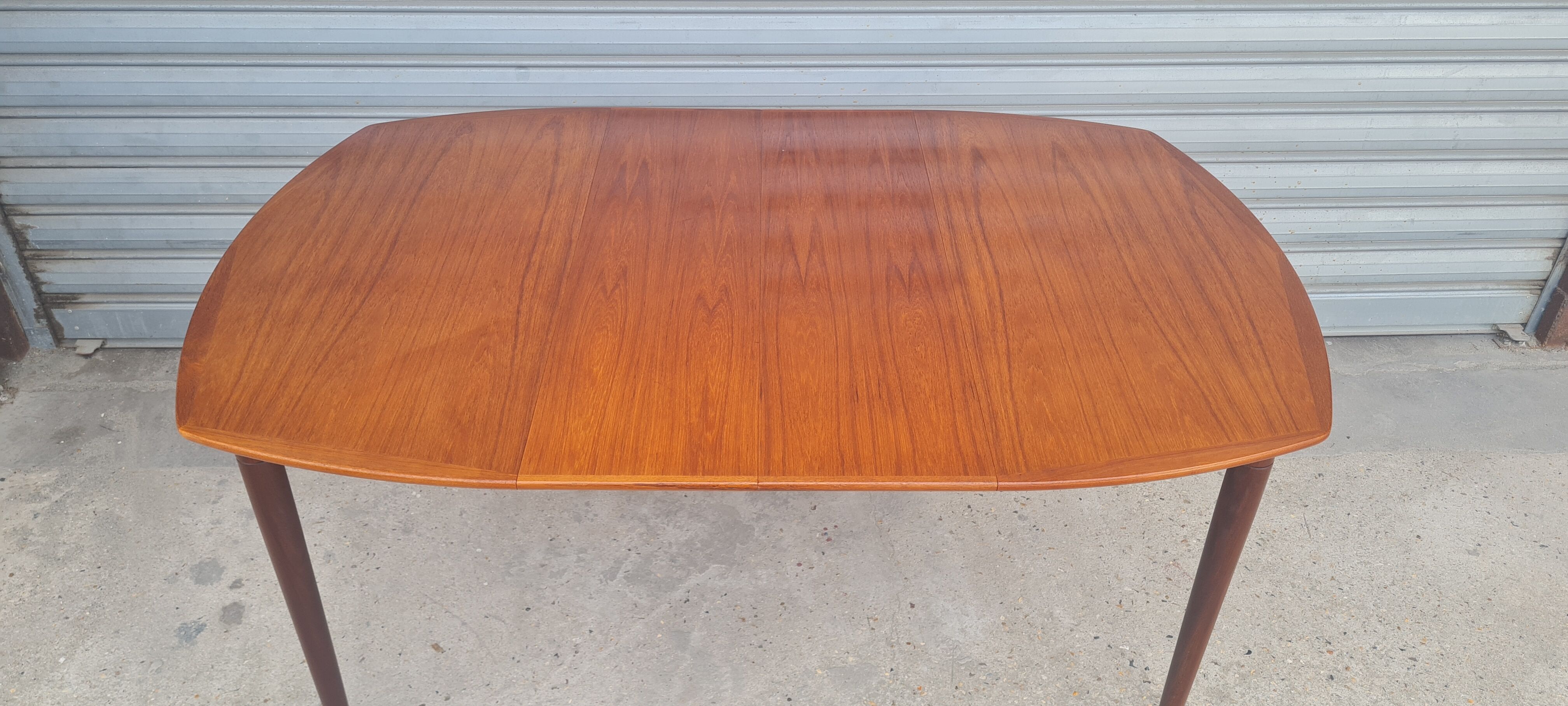 Danish teak dining table by Alf Aarseth for Gustav Bahus