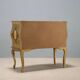 Commode ancienne en bois laqué et peint XXe siècle