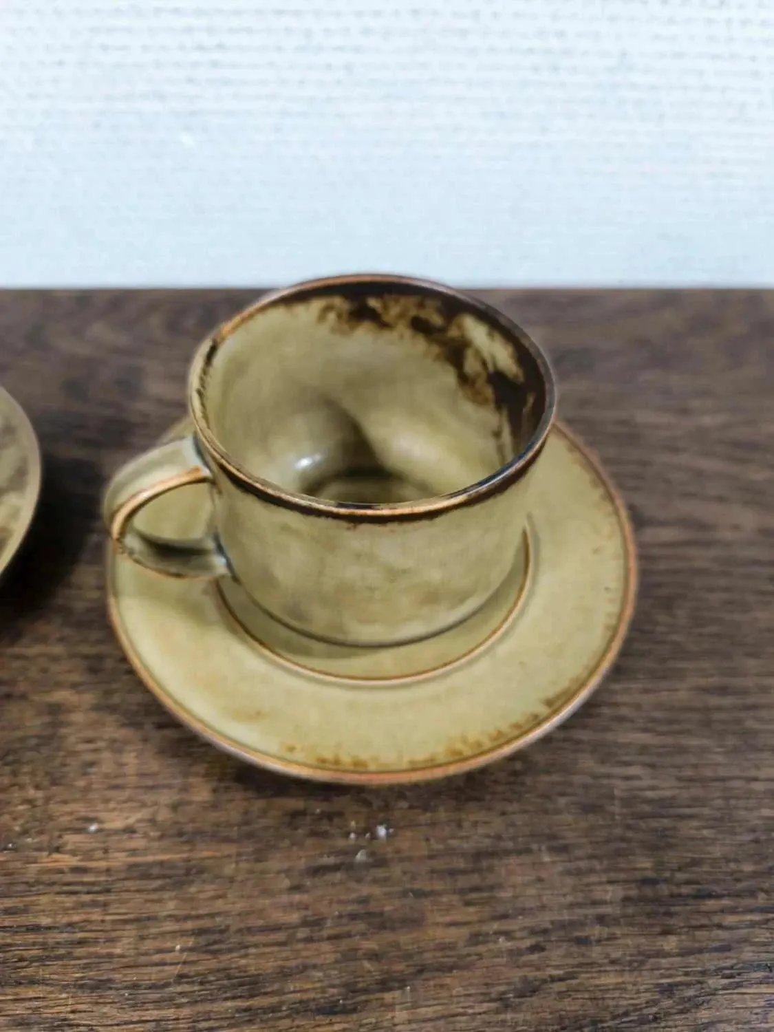 Set of 2 mugs + saucers Langenthal
