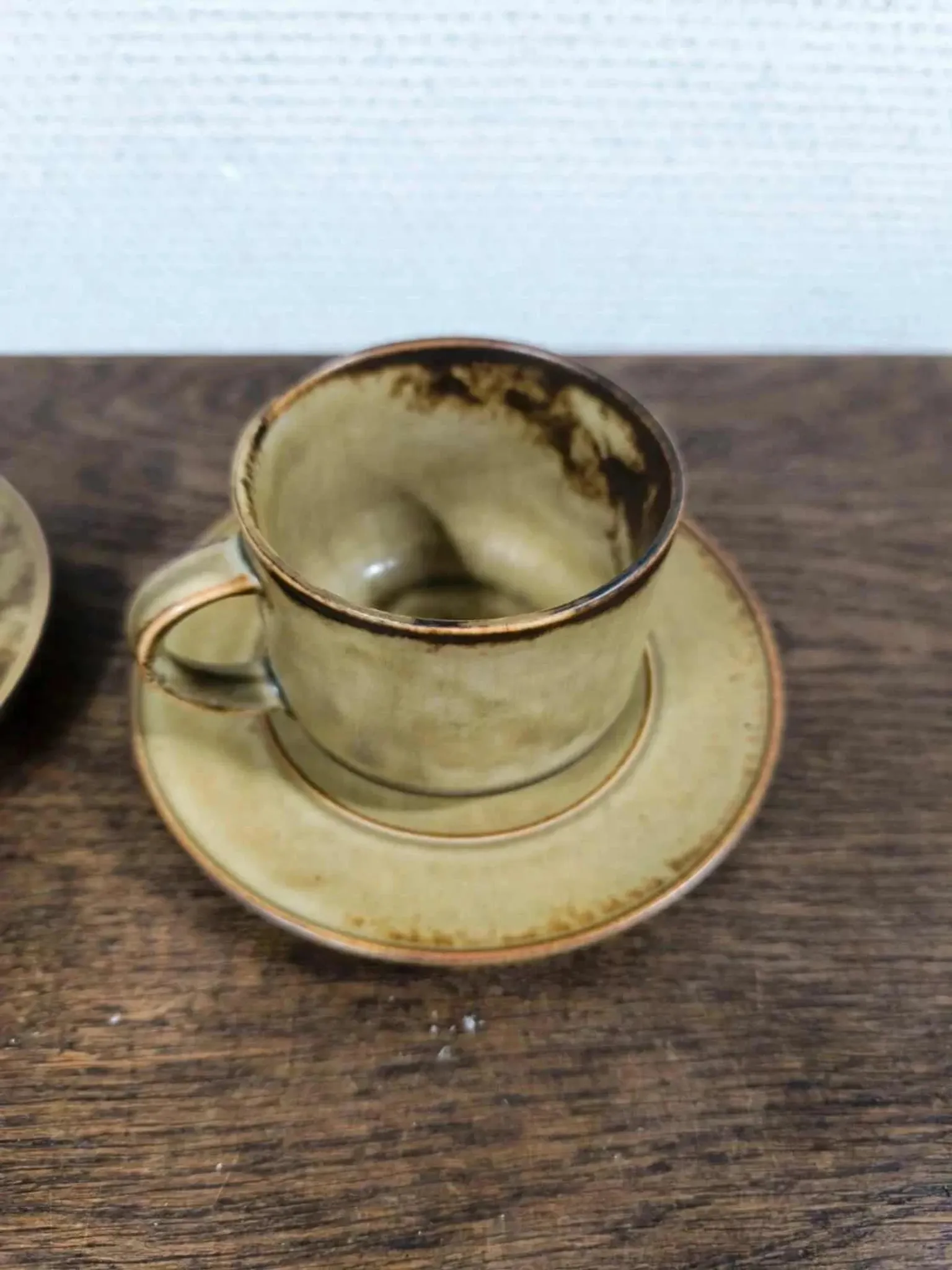 Set of 2 cups and saucers Langenthal