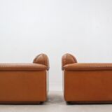 De Sede "DS 101" leather armchairs 1970s