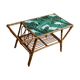 Rattan coffee table