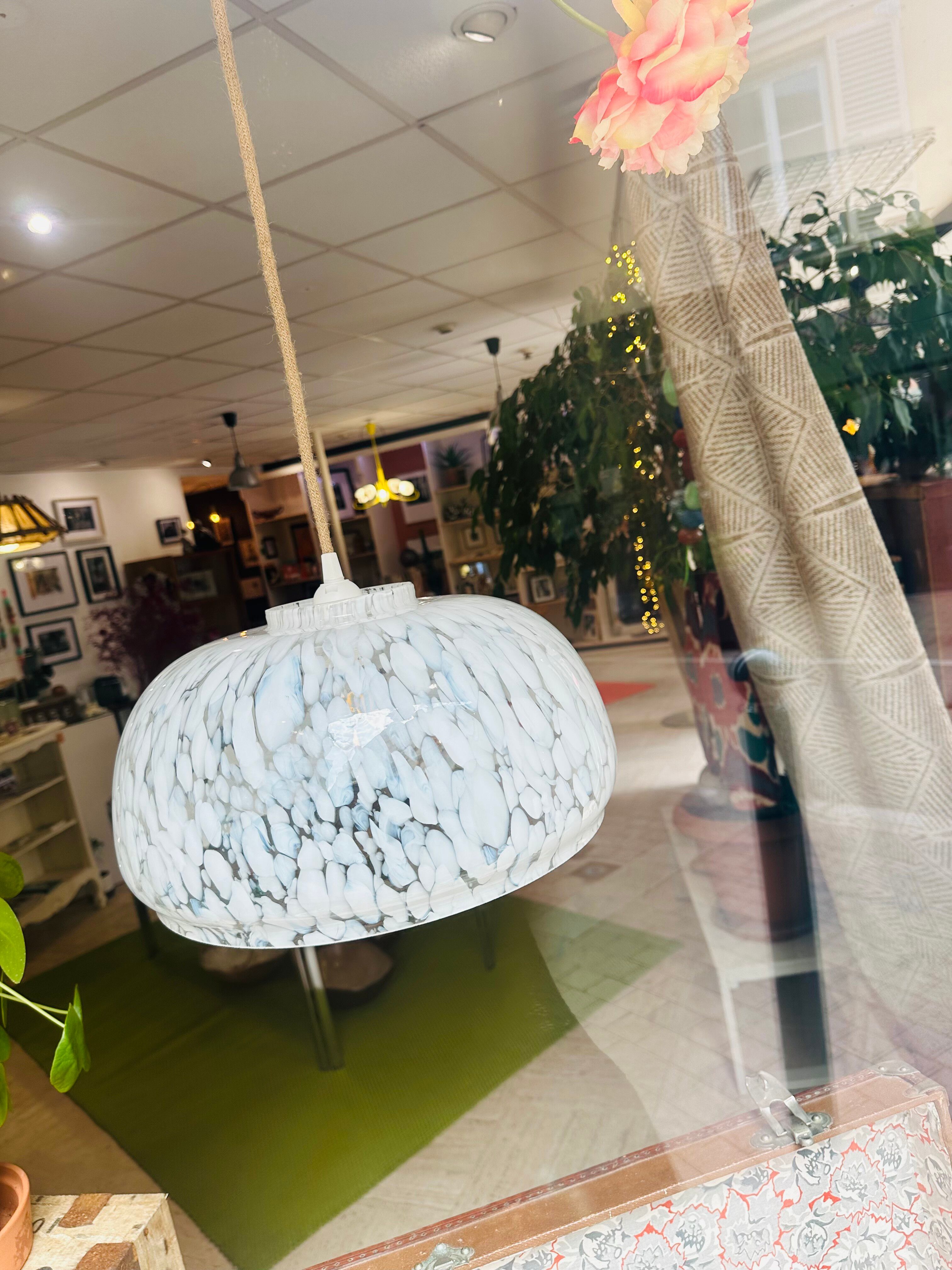 Murano vintage pendant light