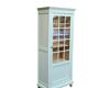 Antique celadon glass Parisian wardrobe H162