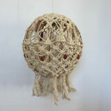Macramé suspension from the 60s and 70s