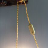 Lampe baladeuse nomade opaline blanche, 1950