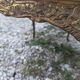 Vintage brass marble coffee table