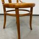 Curved wooden dining chair by Löbl Wieisskirchen