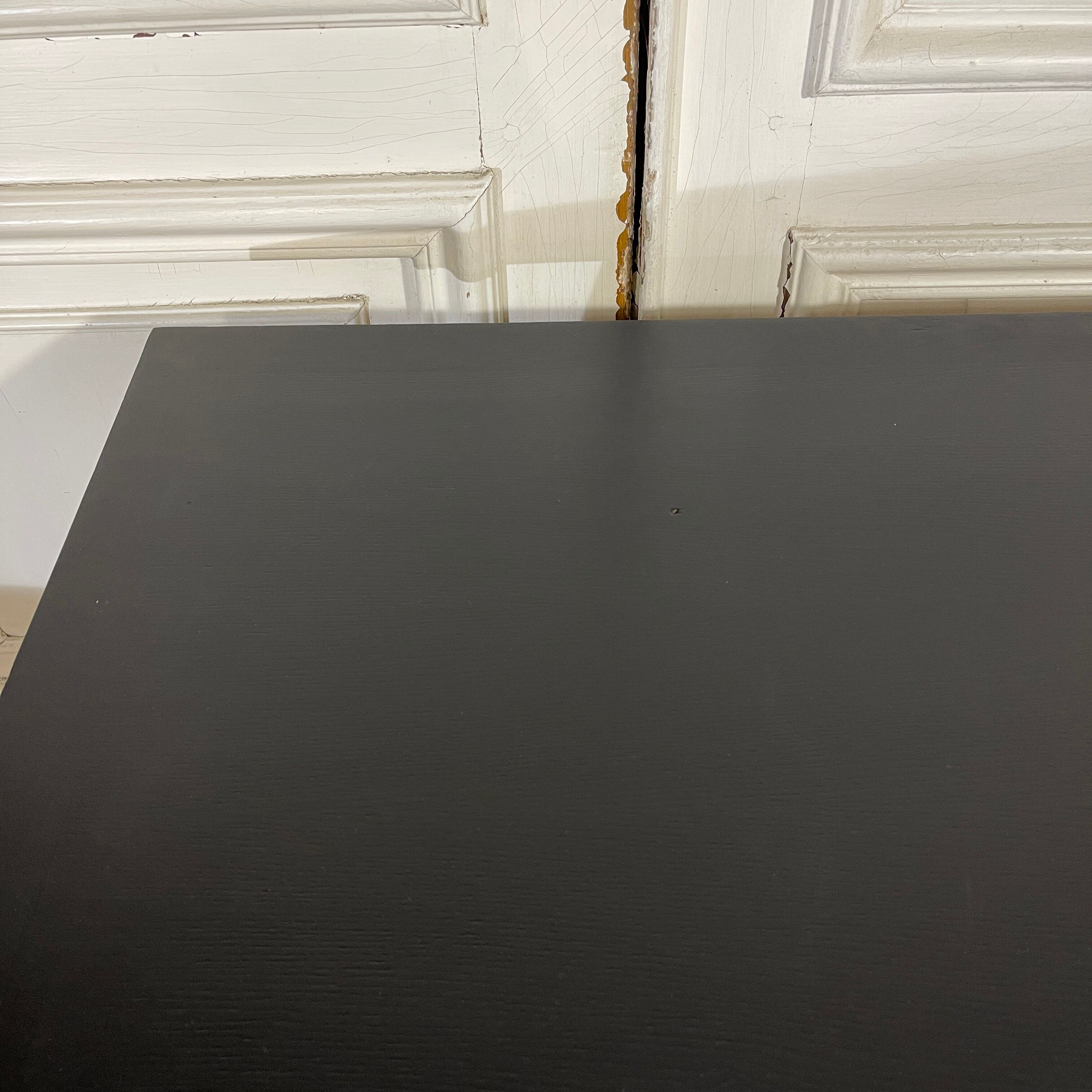 Oak table compass legs