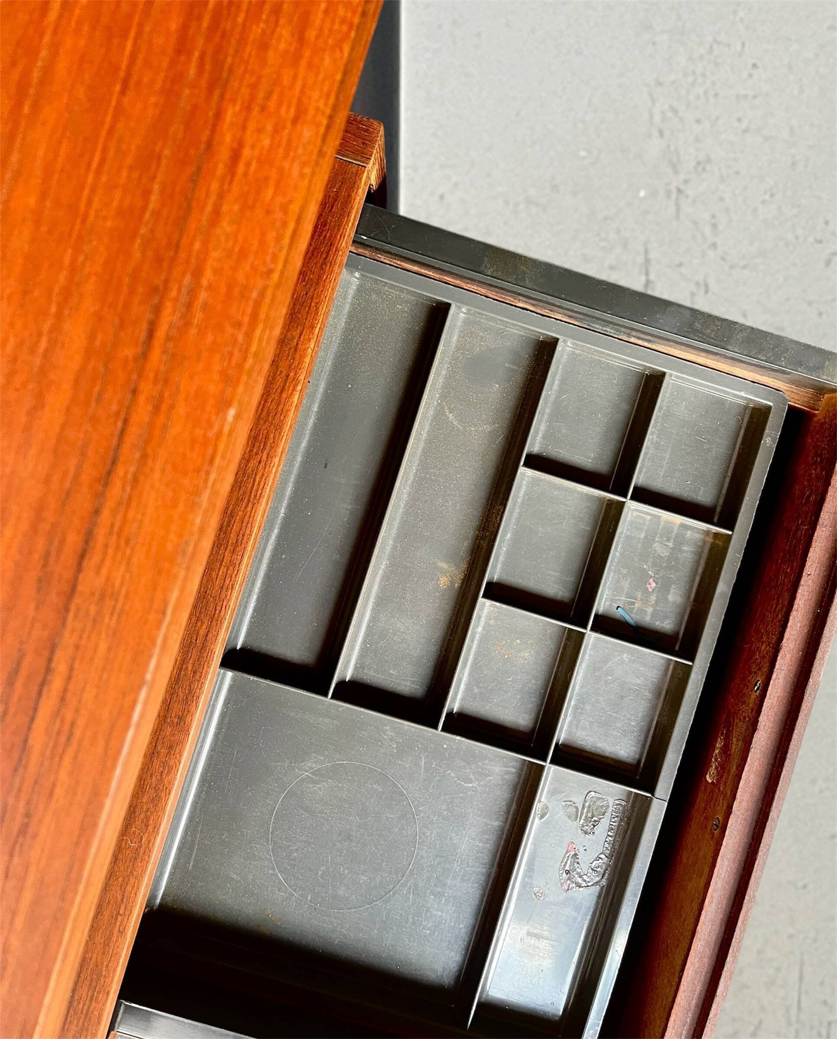 Scandinavian desk in wood and metal by Cees Braakman - Pastoe, design 1970