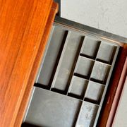 Scandinavian desk in wood and metal by Cees Braakman - Pastoe, design 1970