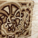 1970 modernist wall tapestry in wool signed