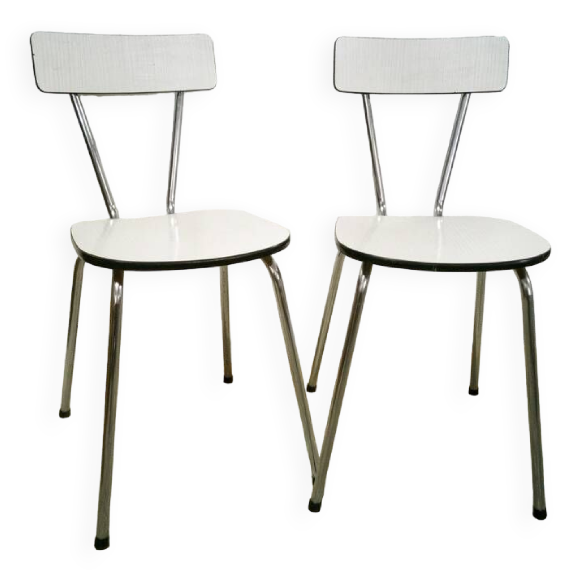 Formica chair duo