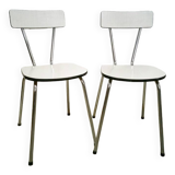 Formica chair duo