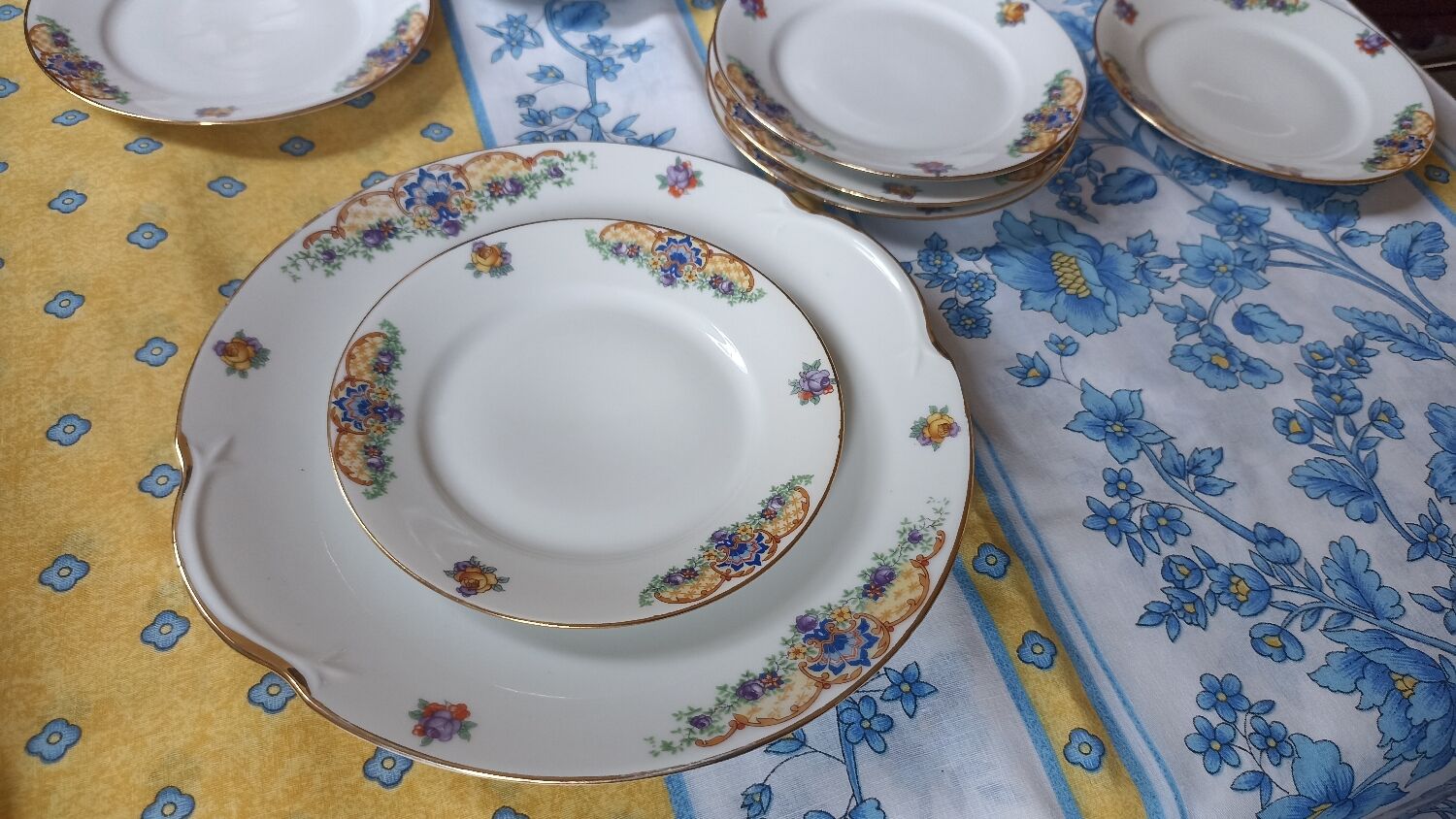 Limosa dessert service Art Deco period