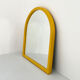 Mirror model 4720 yellow by Anna Castelli Ferrieri for Kartell 1980s 65x65cm