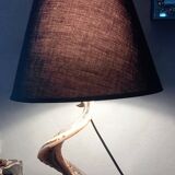 Brutalist Ram's Horn Living Room Lamp 1970