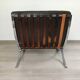 Barcelona armchair by Ludwig Mies van der Rohe for Knoll 1980