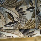 Louis XVI style bench sofa with upholstery and beech wood - Completely revamped