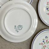 Orchies Moulin des Loup dessert plates