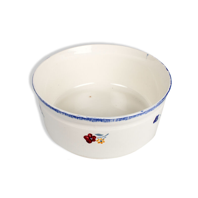 Round salad bowl mary-lou digoin & sarreguemines France