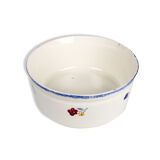 Round salad bowl mary-lou digoin & sarreguemines France