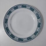 Terre de fer 6 assiettes plates lotus