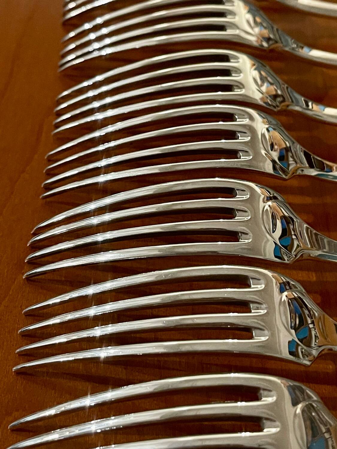 12 Christofle Cluny old Paris forks 20.5 cm very good condition