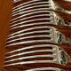 12 Christofle Cluny old Paris forks 20.5 cm very good condition