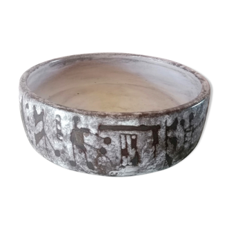 Ceramic cup signed