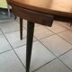 Extension table and 4 chairs by Hans Olsen edited by Frem Rolje